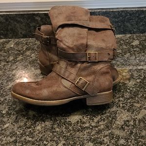 Crown Vintage Shoes - Brown mid calf boots Crown Vintage Shoes - Brown mid calf boots